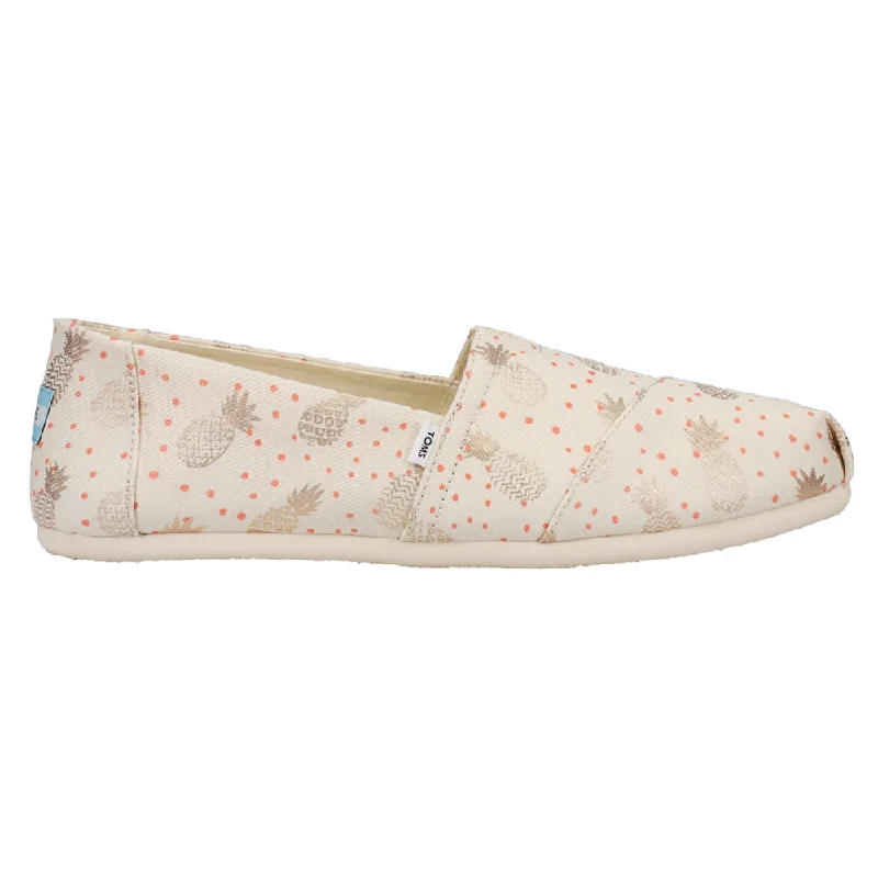 Unique Prints Alpargata Graphic Slip On Flats