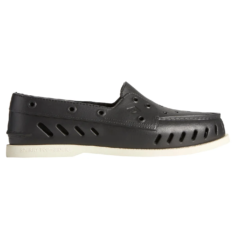 Fashion Design A/O Float Cozy Lined Cut-Outs Boat Shoes