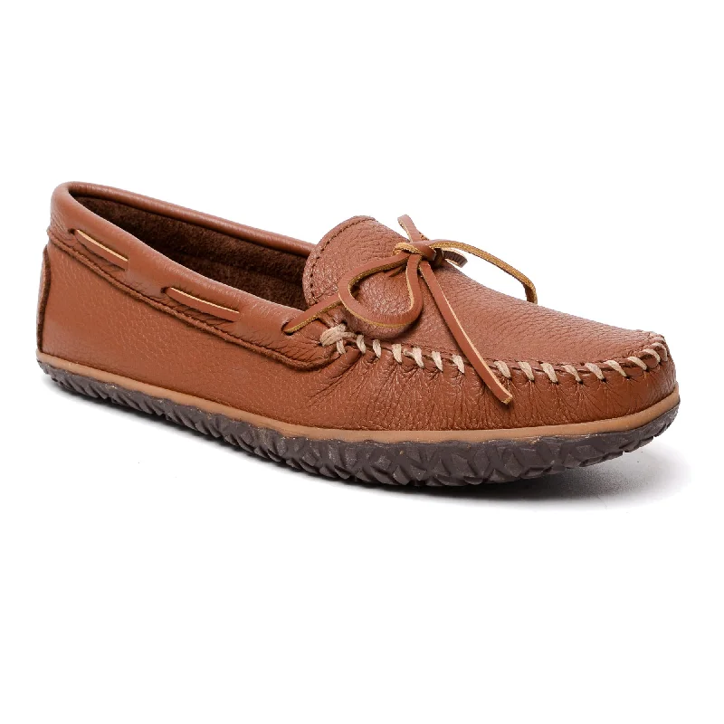 Classic Style NEW Men's Moosehide Tread Moccasin in Carmel