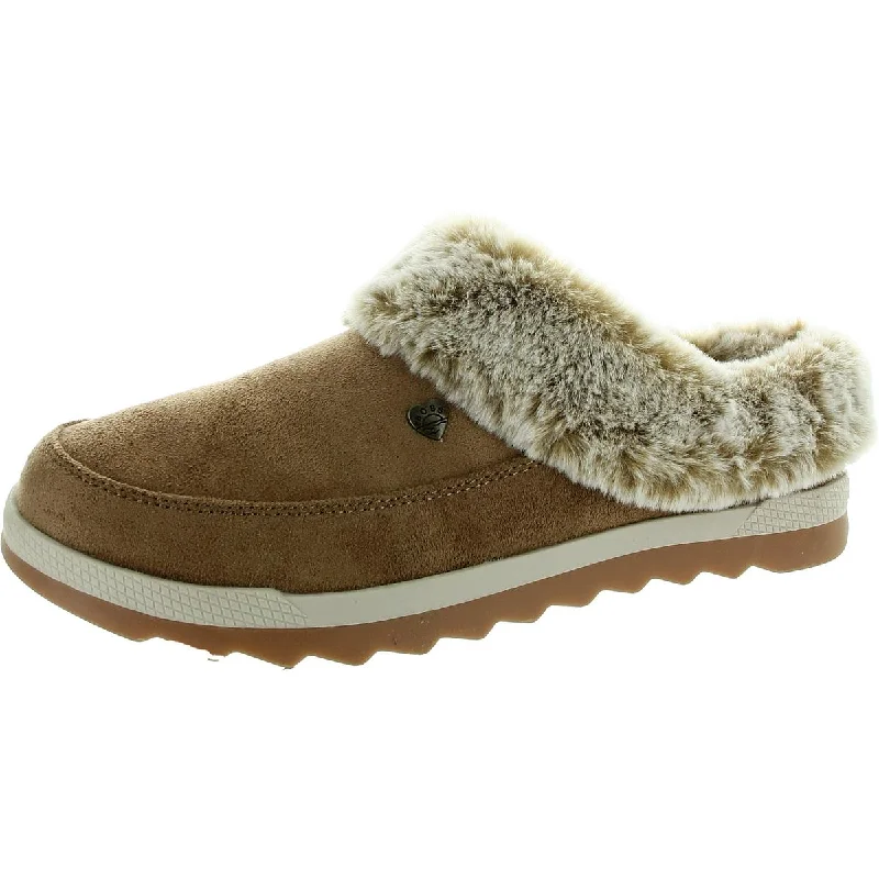 Trendy Items BOBS From Skechers Womens Faux Fur Lined Faux Fur Mules