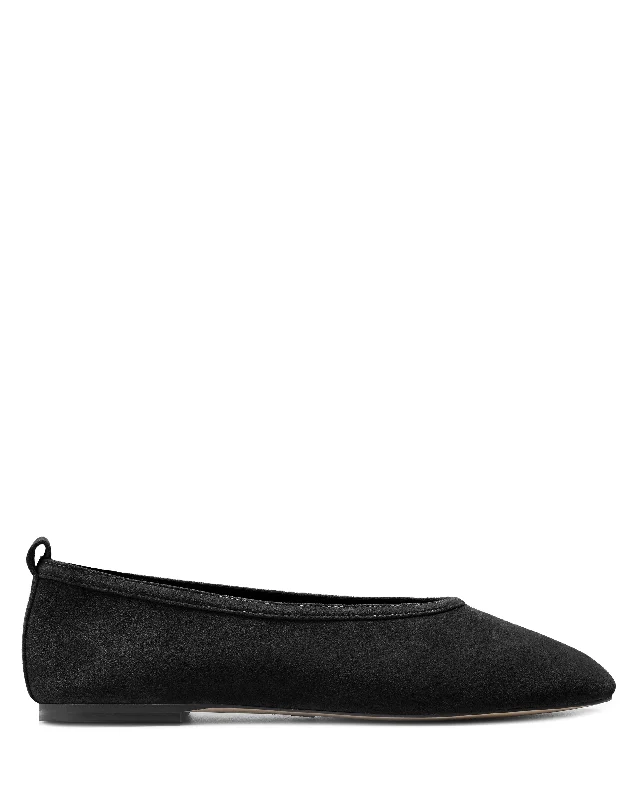 Goddess Style Jamme Black Suede