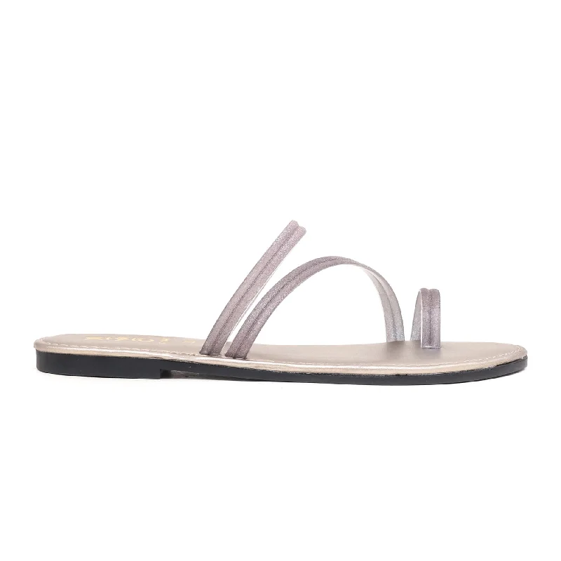 Comfortable Wear Grey Casual Chappal CL1649