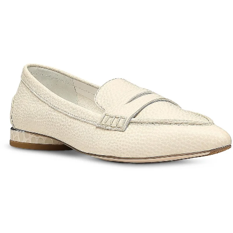 Romantic Temperament Donald J. Pliner Womens Renee Faux Leather Pointed Toe Loafers