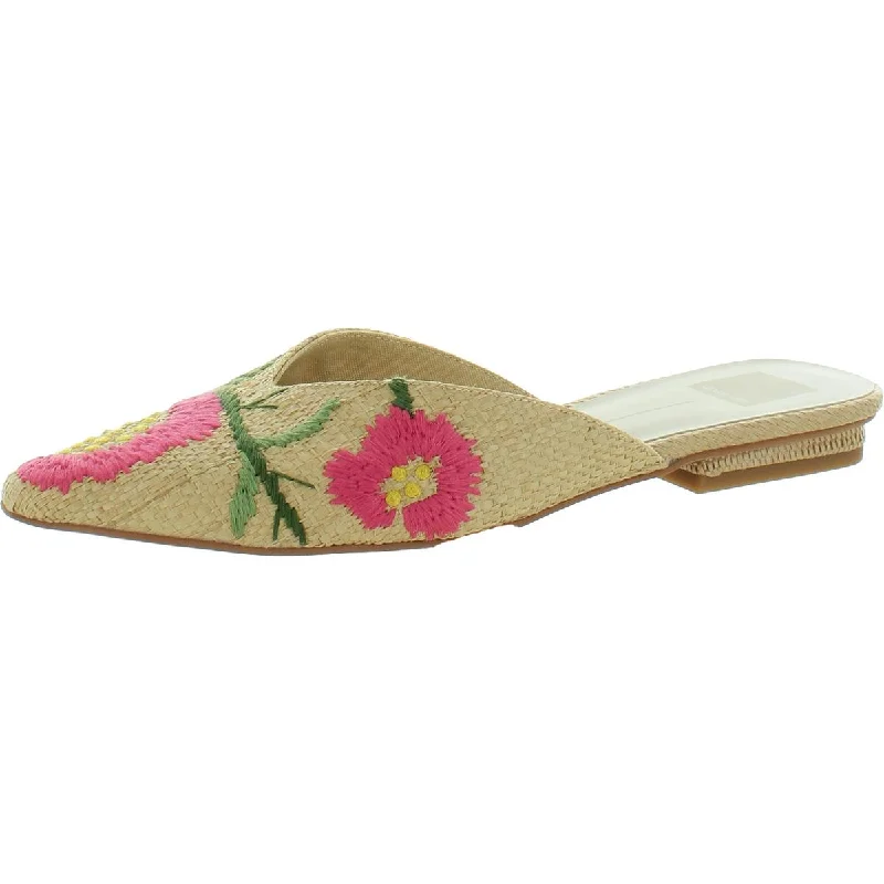 Leisure Sports Dolce Vita Womens Elm Twill Slide Mules