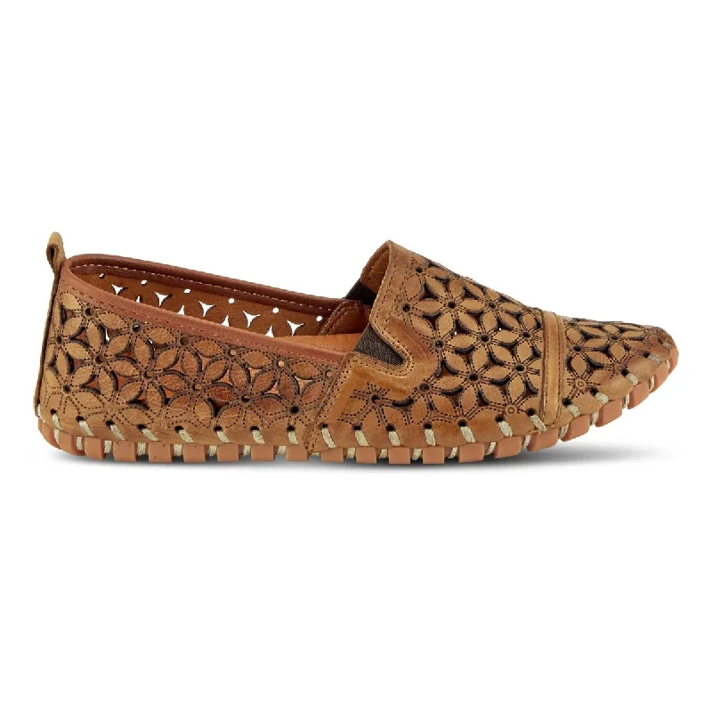 Sports And Leisure Spring Step Women's Fusaro Flowerflow Light Brown