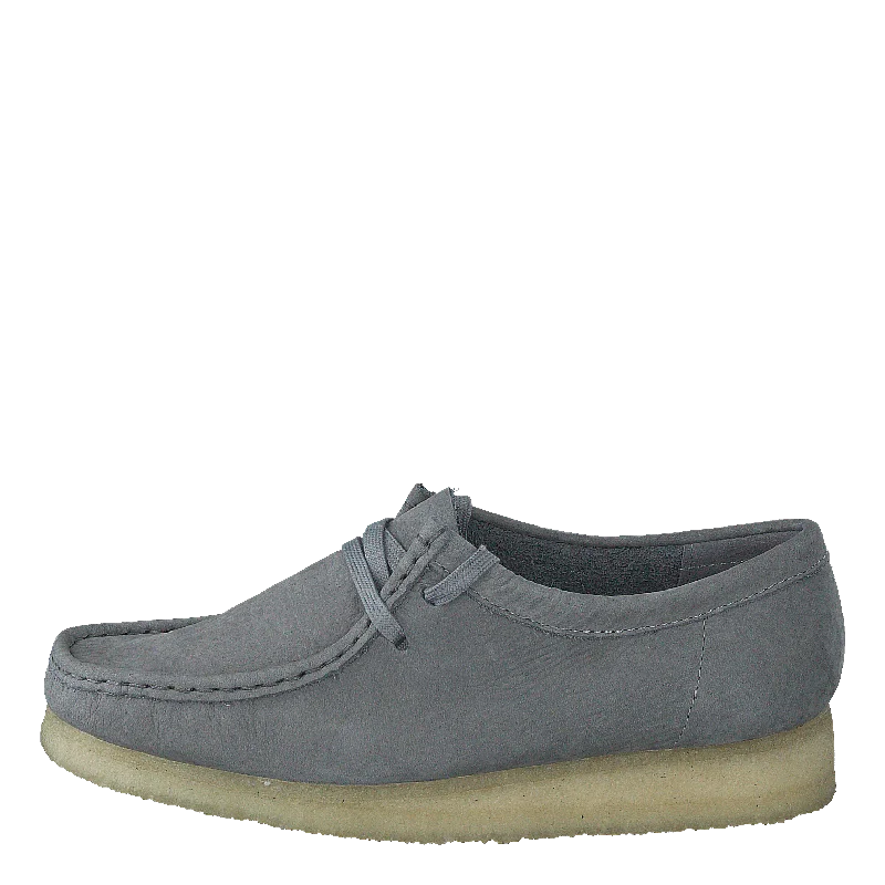 Personalized Design Wallabee Grey Nubuck