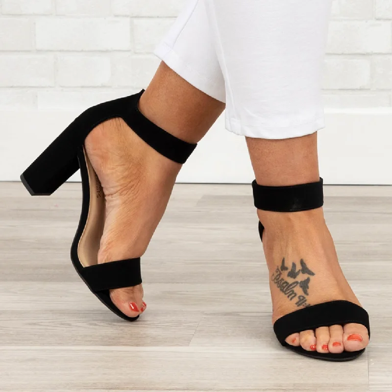 Must-have For Autumn And Winter Fairytale Dreams Heels, Black