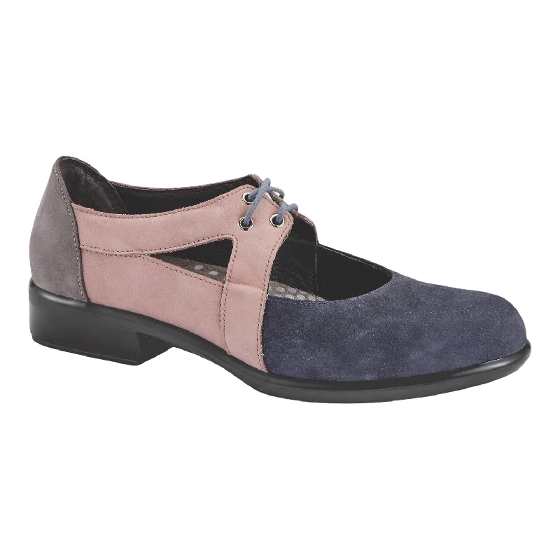 Navy Velv/Mauve/Smoke Gray