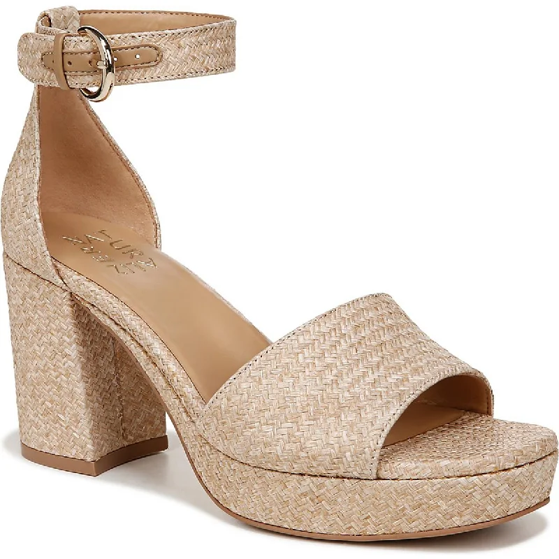 Basic Version Naturalizer Womens Pearlyn 3 Woven Platform Ankle Strap