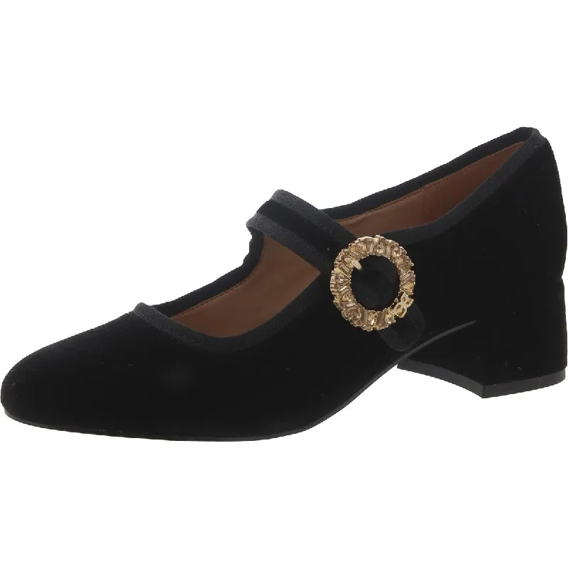 High-end Fashion Sam Edelman Womens Ruby 2 Block Heel Faux Suede