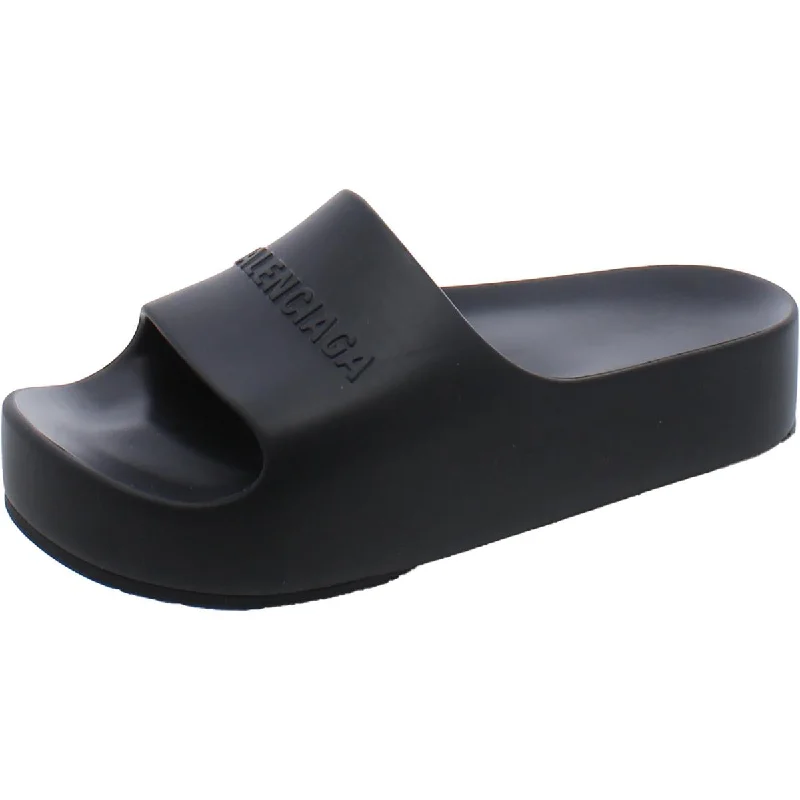 End Of The Year Balenciaga Womens Slip On Casual Slide Sandals
