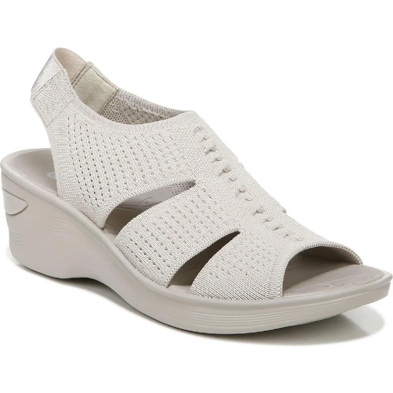 Trendy Items Bzees Womens Double Up Slip On Open Toe Slingback Sandals