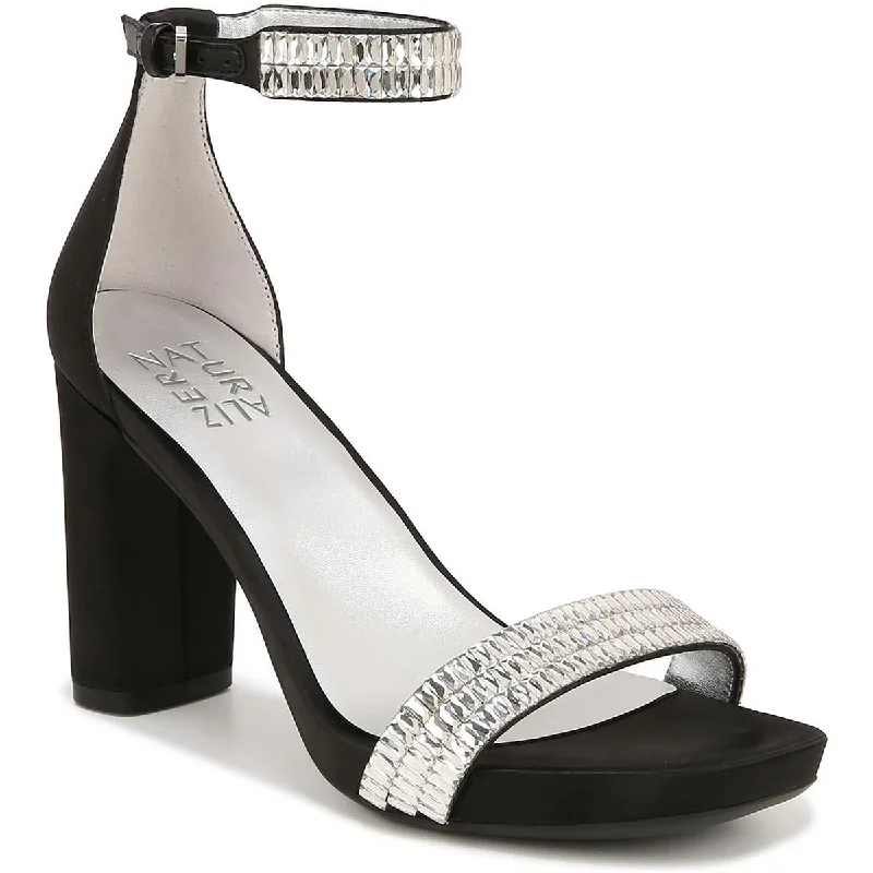 Fashion Wear Naturalizer Womens Joy Sparkle Embellished Ankle Strap Heels